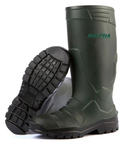 Bota Alpha S5 Poliuretano Verde