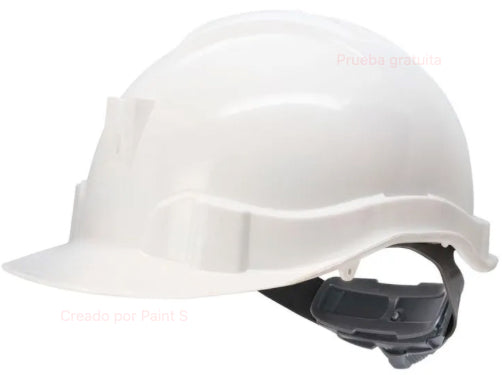 Casco Activex I Blanco Porta Lampara con Ratchet