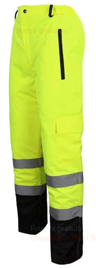 Pantalon Termico Activex Fluor Vial C/Reflectante