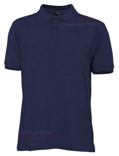 Polera Activex Azul Marino Manga Corta UPF 40