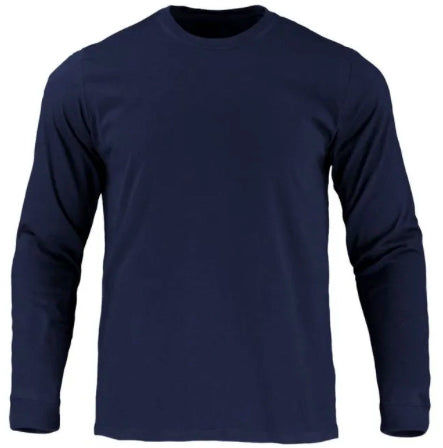 Polera Activex Polo Azul Marino M/Larga UPF 50