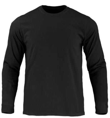 Polera Activex Polo Negra M/Larga UPF 35