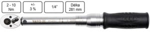 Llave de Torque 1/4"  2-10 Nm