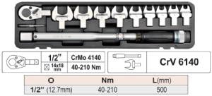 Llave de Torque 1/2" con puntas intercambiables